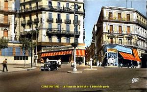 Constantine - Place de la Breche - Hotel de Paris
